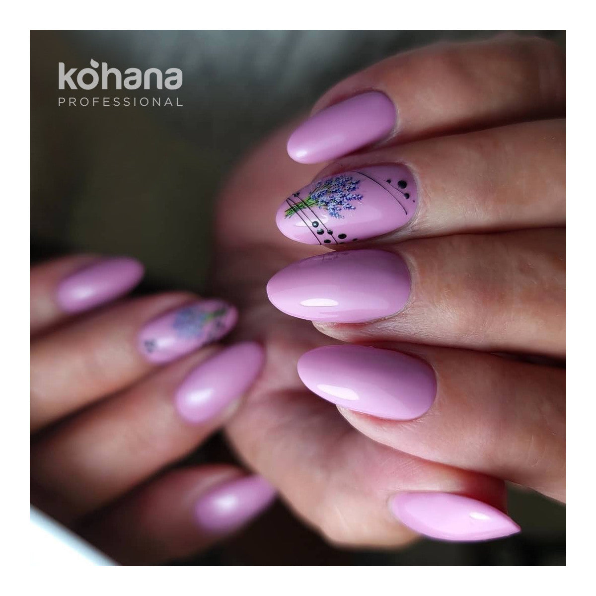064 Orchid Flowers Gel Polish 10ml