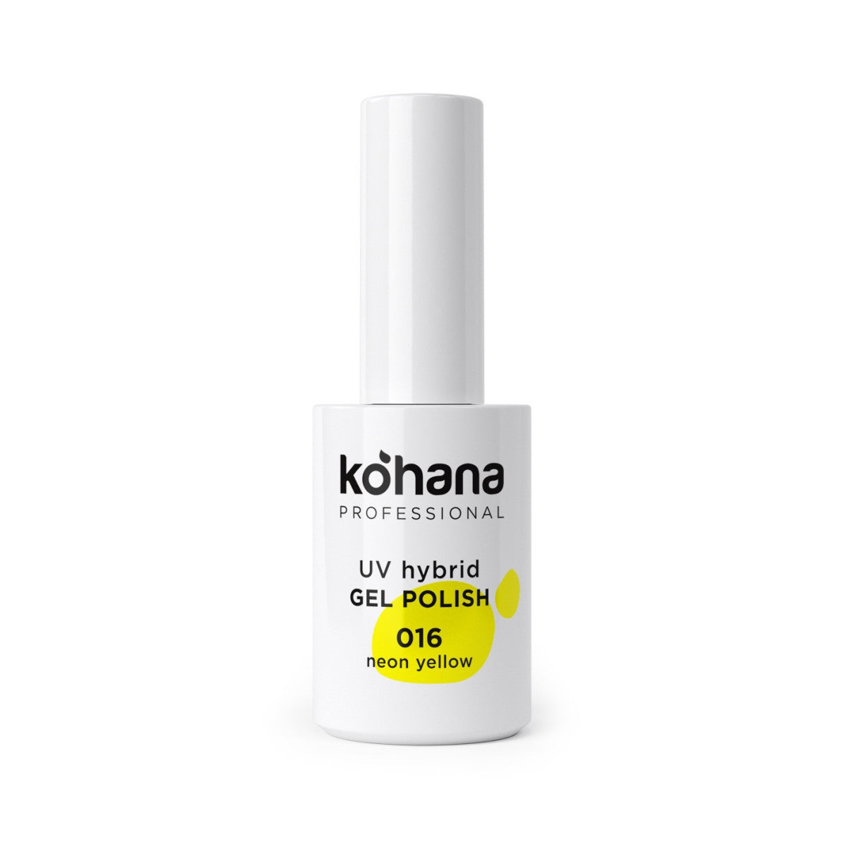 016 Neon Yellow Gel Polish 10ml