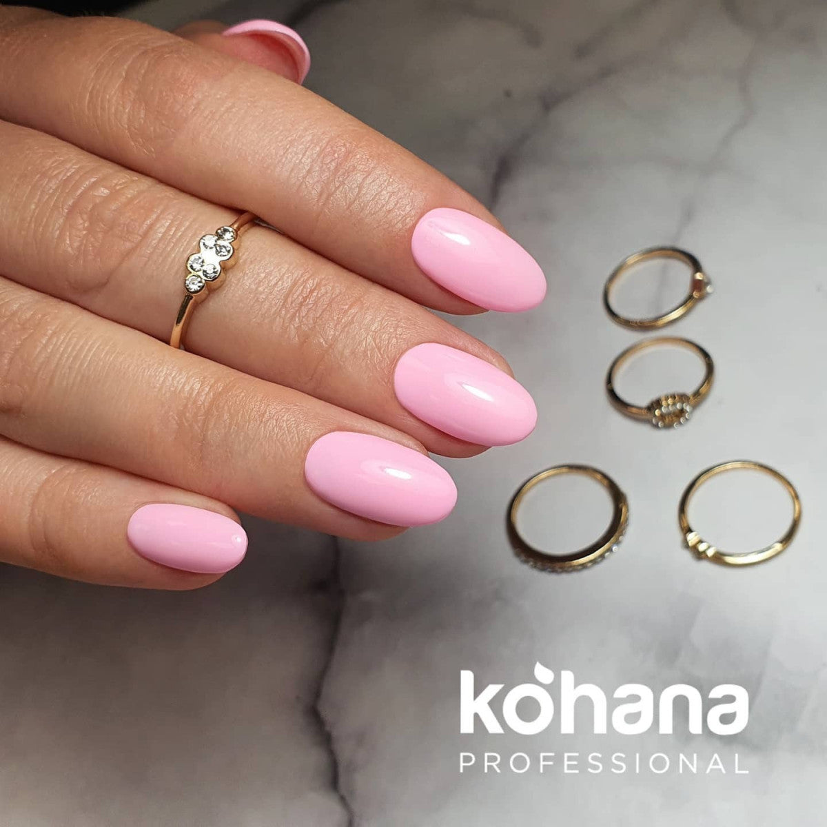 036 Pink Bow Gel Polish 10ml