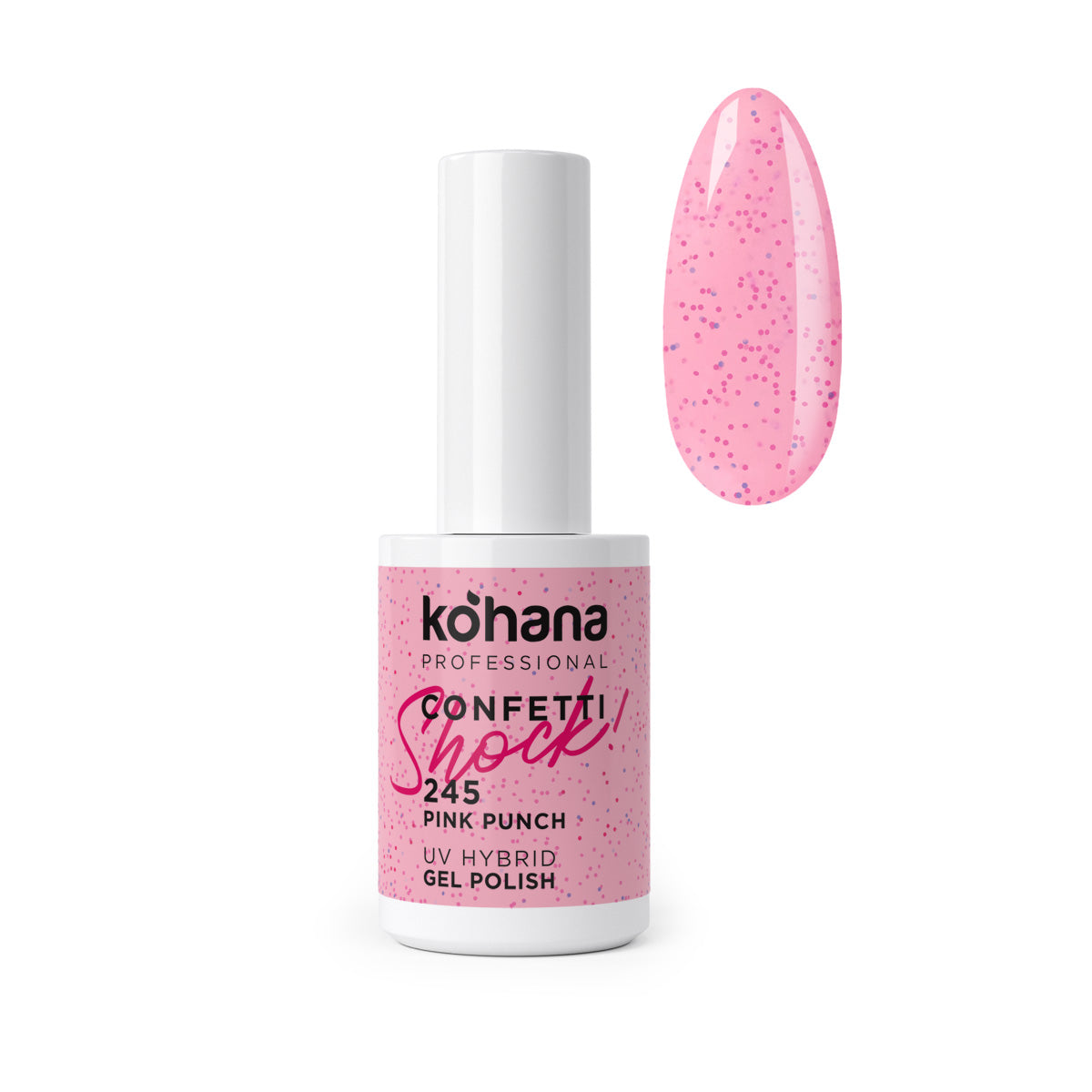 245 Pink Punch Gel Polish 10ml