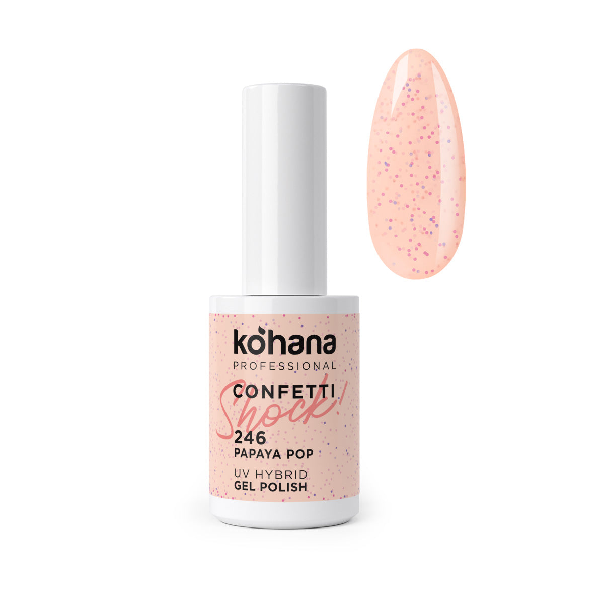 246 Papaya Pop Gel Polish 10ml