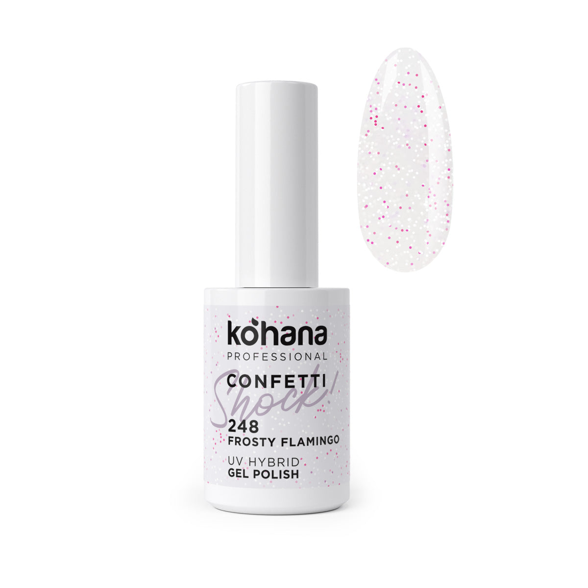 248 Frosty Flamingo Gel Polish 10ml