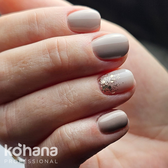 Kohana Professional Gel Polish Cappuccino create a unique manicure and nail art.