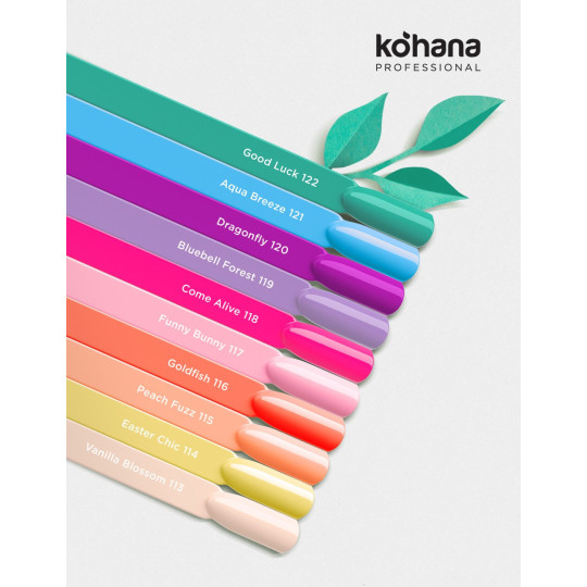 Kohana ProfessionalAqua Breeze Gel Polish Come Alive collection.