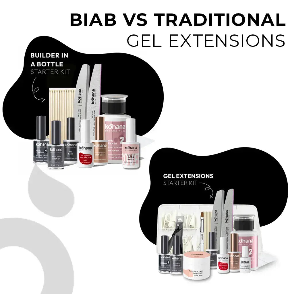 BIAB vs. Traditional Gel Extensions
