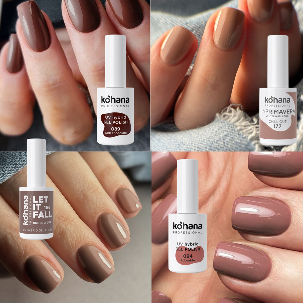 Nail trends to watch 2025 - MOCHA MOUSSE