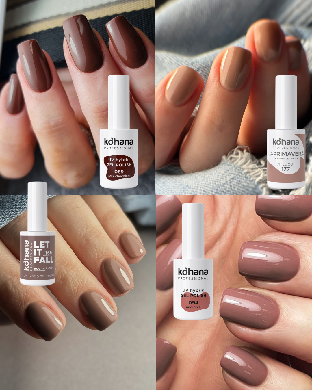 Nail trends to watch 2025 - MOCHA MOUSSE