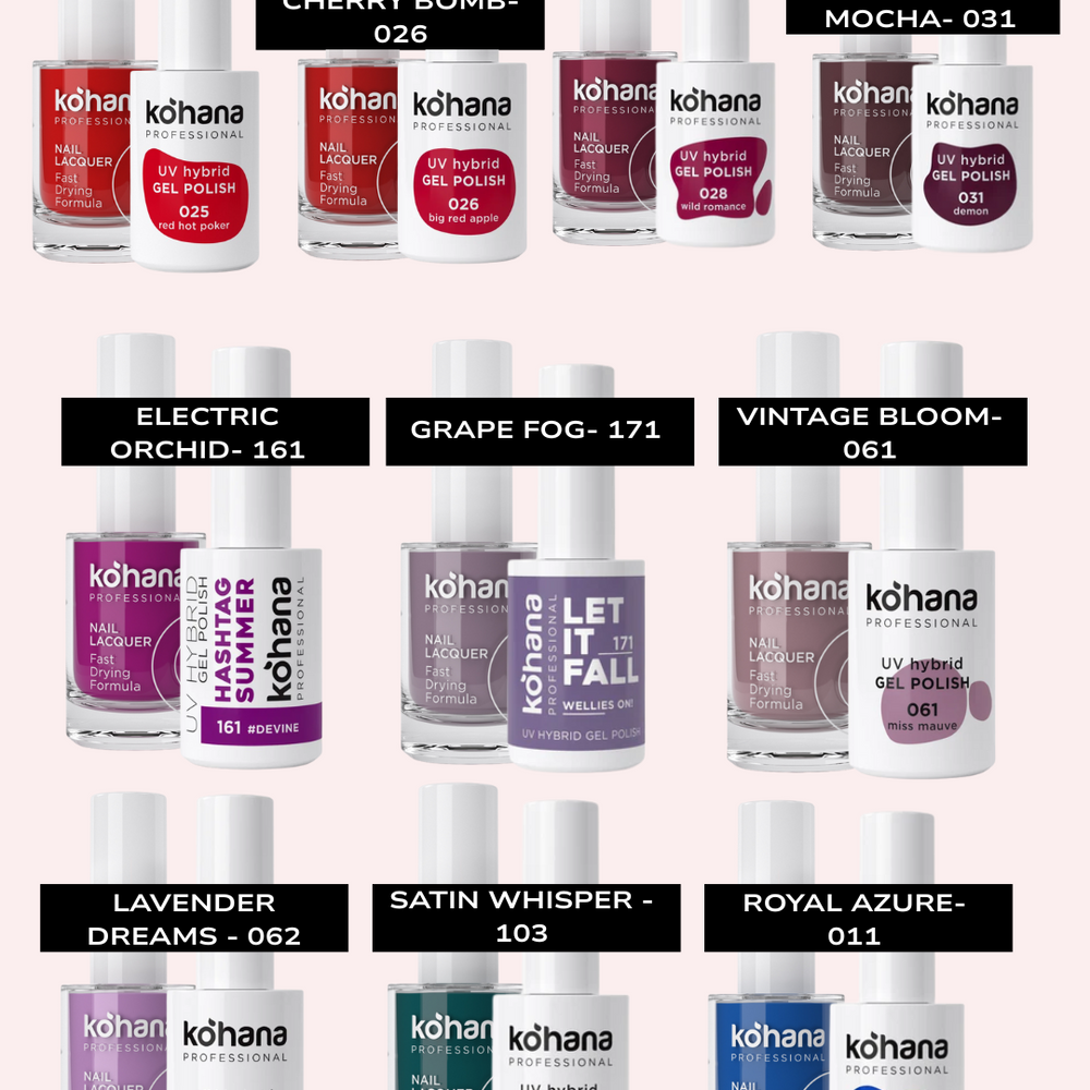 KOHANA NAIL LACQUERS - BECAUSE CLASSIC NEVER LEFT