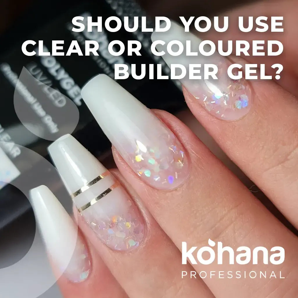 Should You Use Clear or Coloured Builder Gel?