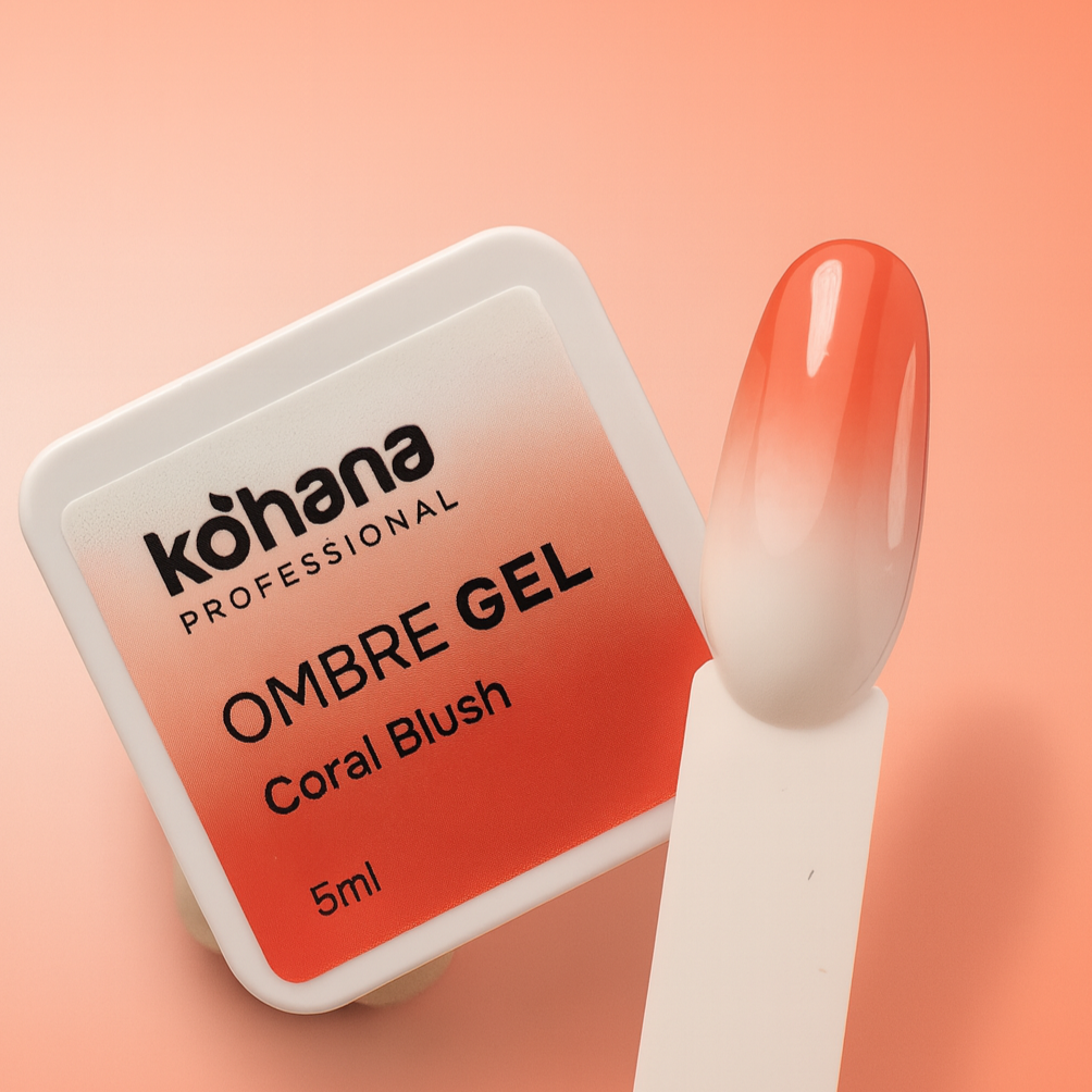 Ombre Gel - Coral Blush
