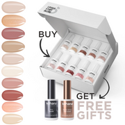 Bundle Set of 10 She is... Collection Colours + FREE Pro Base & Super Gloss Top Coat