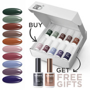 Bundle Set of 10 Let it Fall Collection Colours + FREE Pro Base & Super Gloss Top Coat