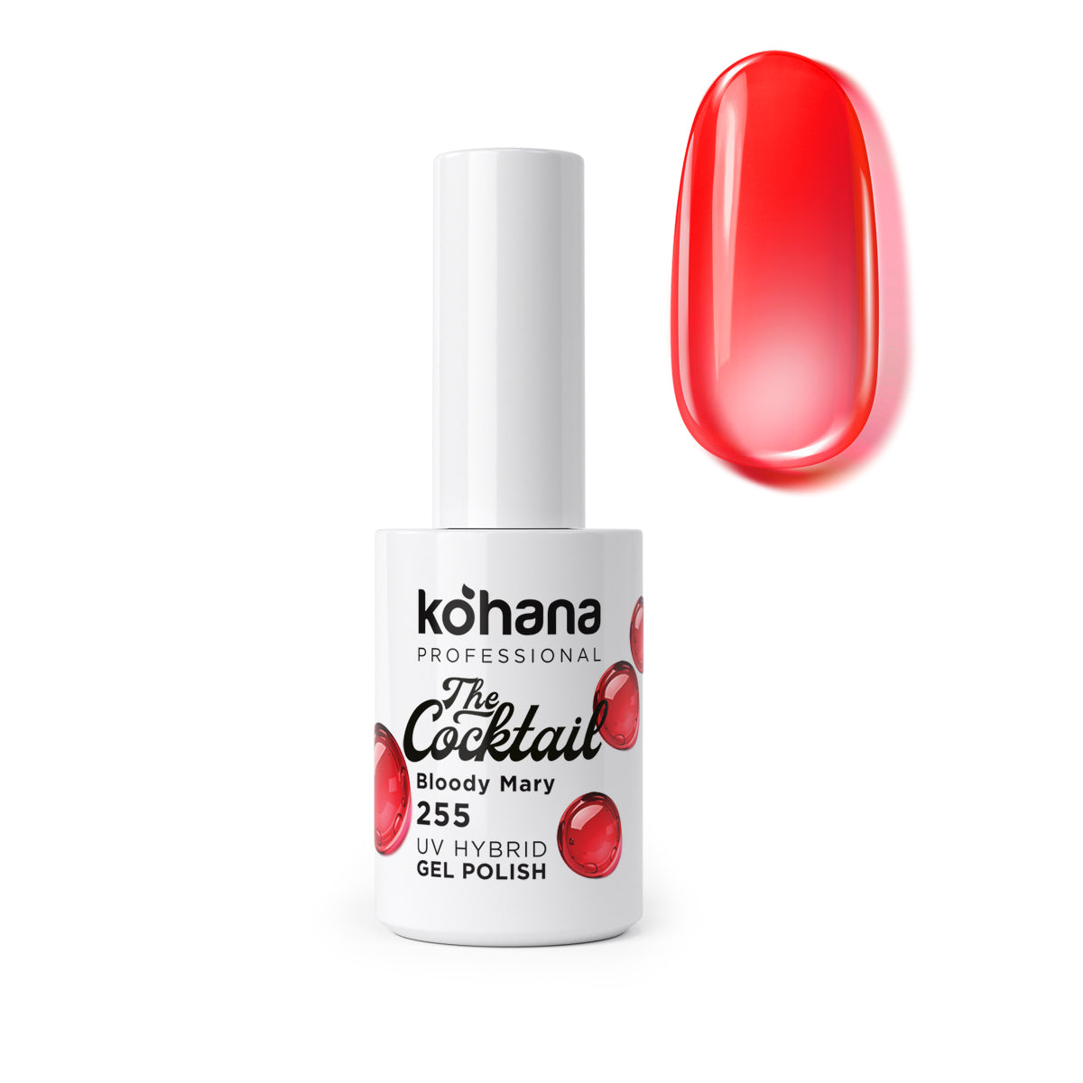 255 Bloody Mary Gel Polish 10ml