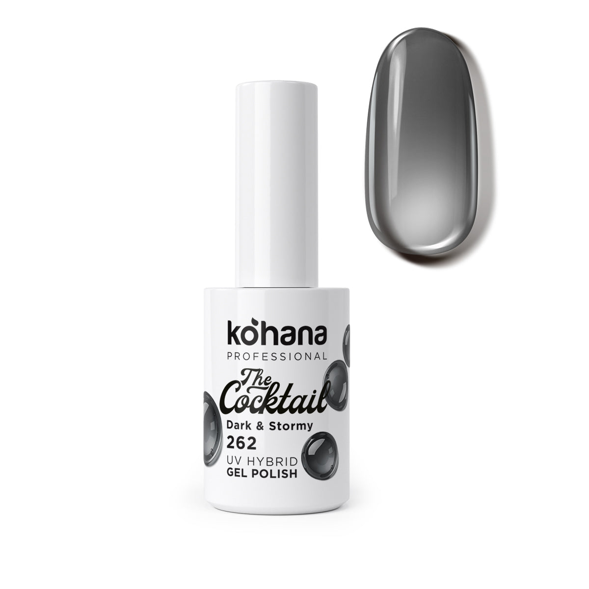 262 Dark & Stormy Gel Polish 10ml