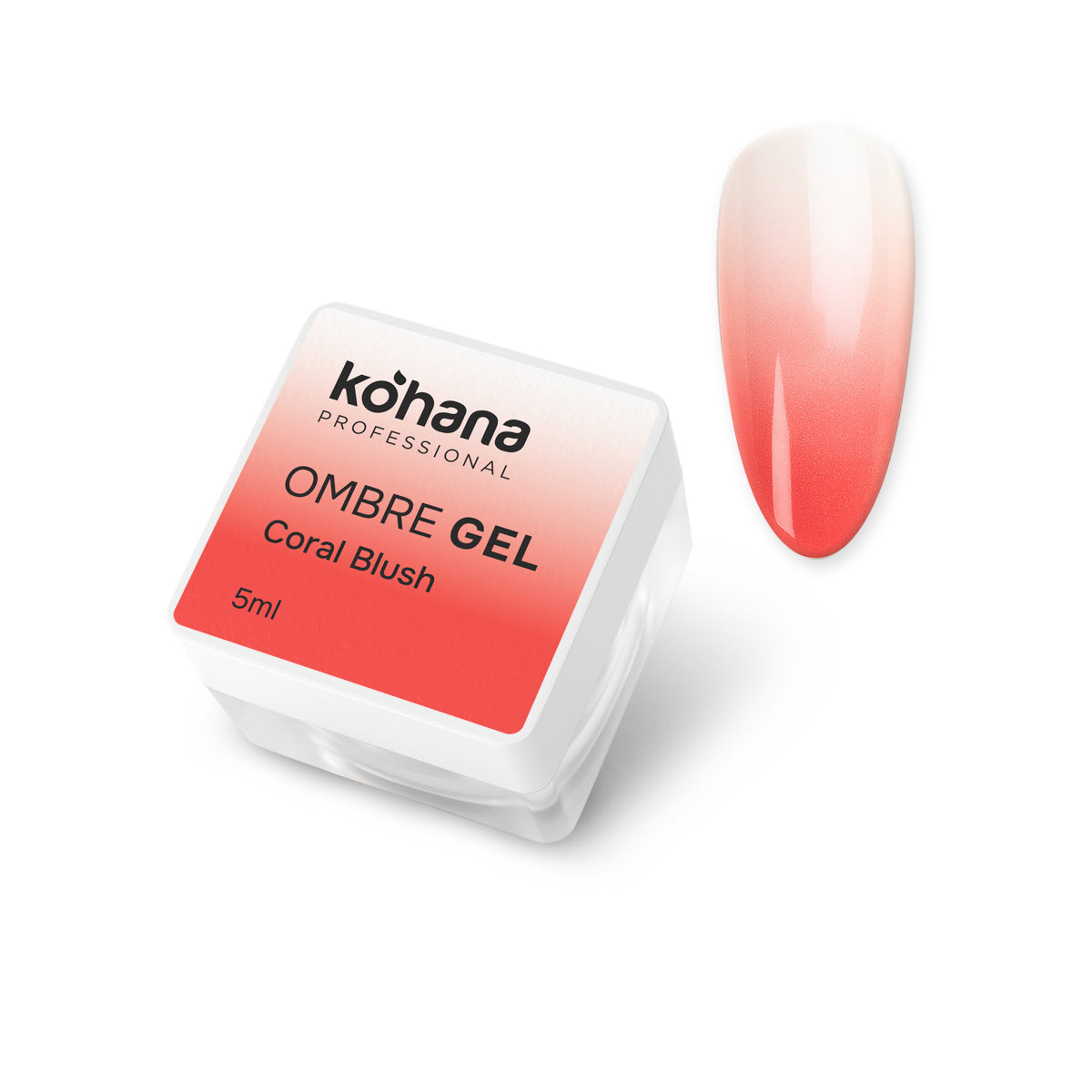 Ombre Gel - Coral Blush