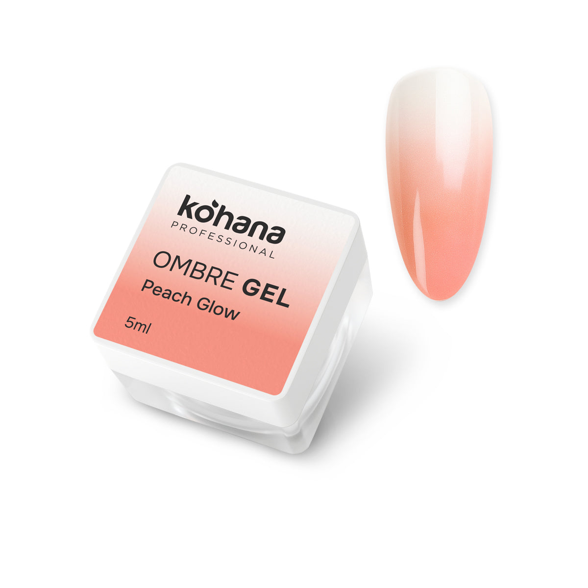 Ombre Gel - Peach Glow