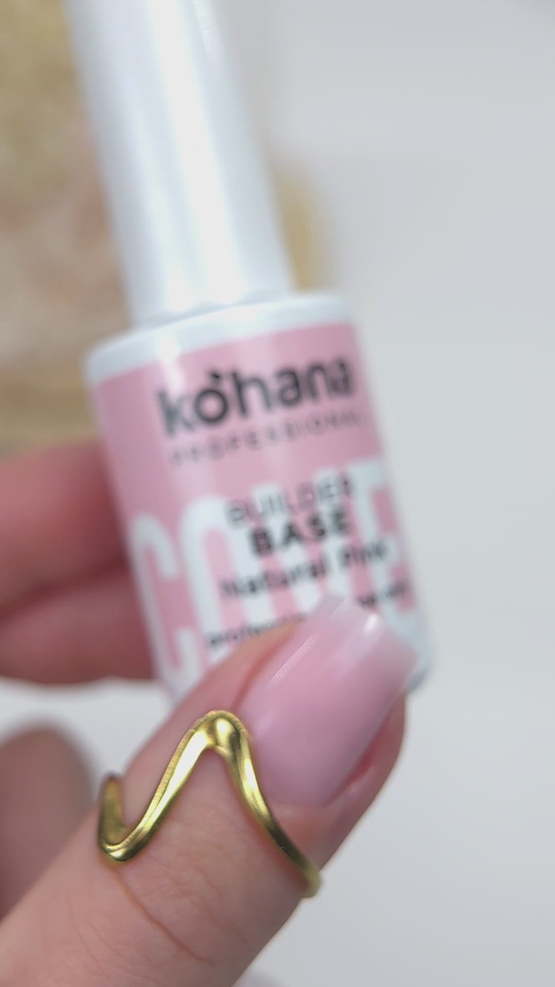 Cover Builder Base - Natural Pink 10ml