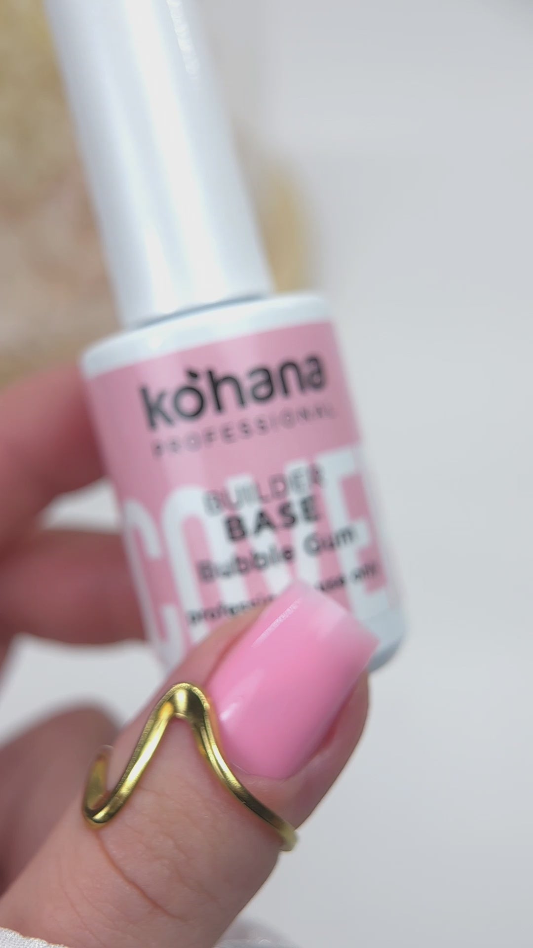 Cover Builder Base - Bubble Gum 10ml